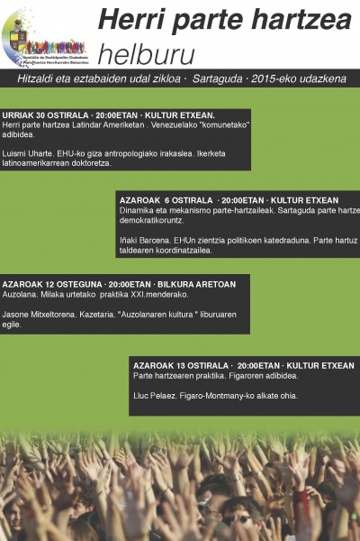 cartel jornadas eus cartel jornadas eus